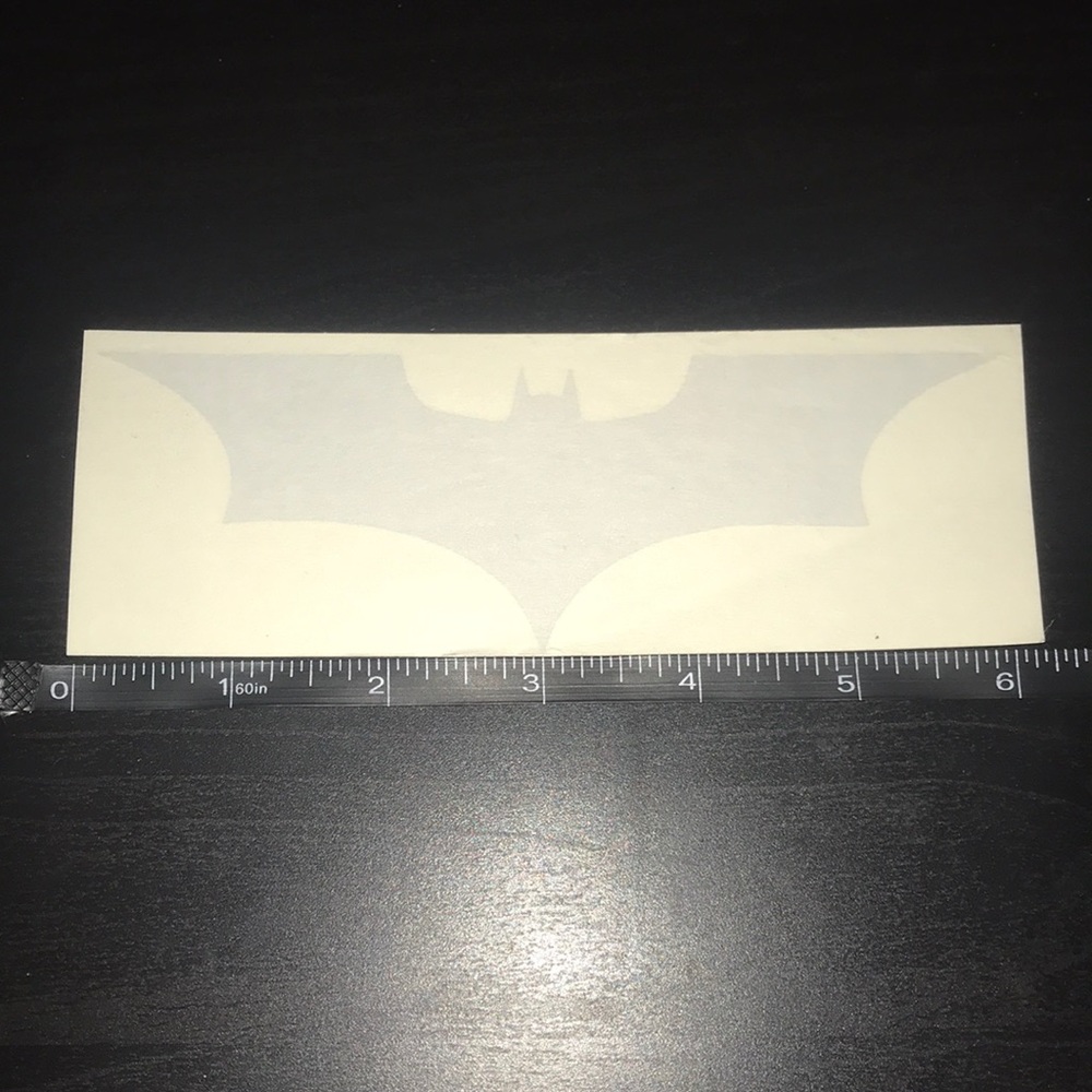 Car Sticker Batman Symbol - Picture 3 of 4